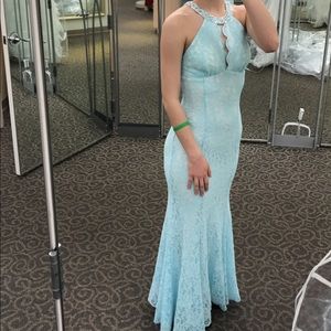 Blue Lace Prom Dress!!! BRAND NEW WITH TAGS!!!